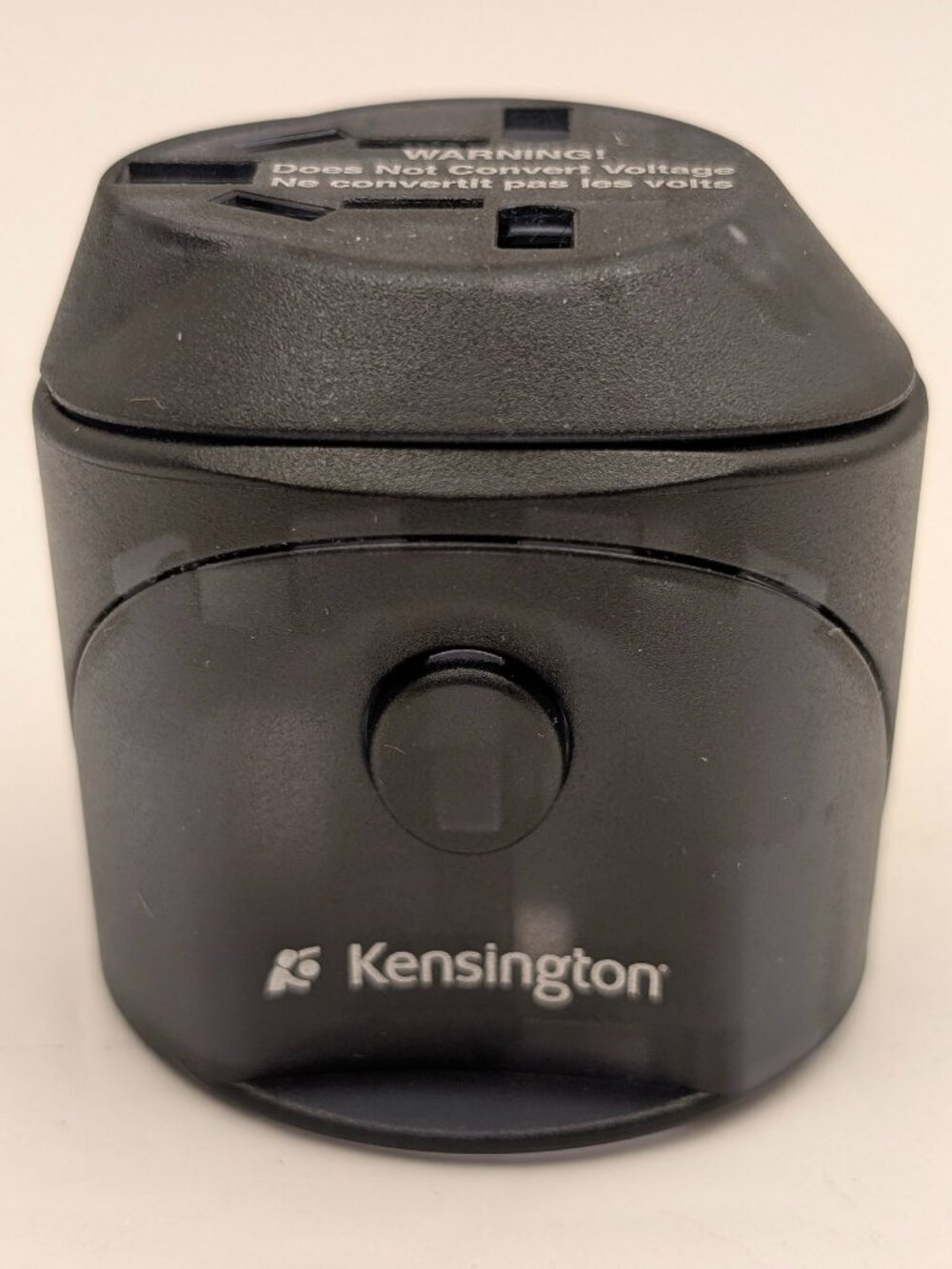 KENSINGTON International Travel Plug Adapter | EU / UK / US / AU | K33117 | USED